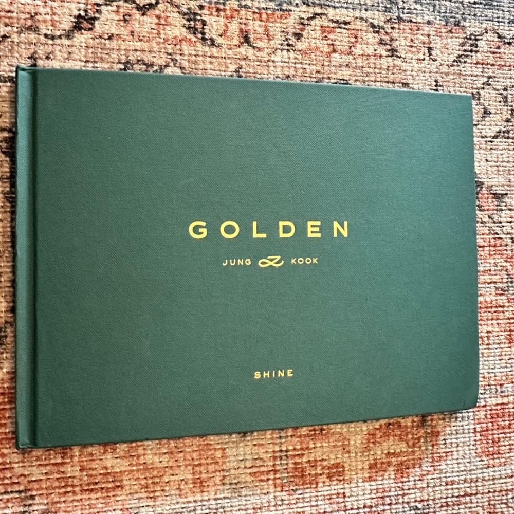 **K-POP FANS* BTS JUNG KOOK 1st Solo Album GOLDEN Photobook